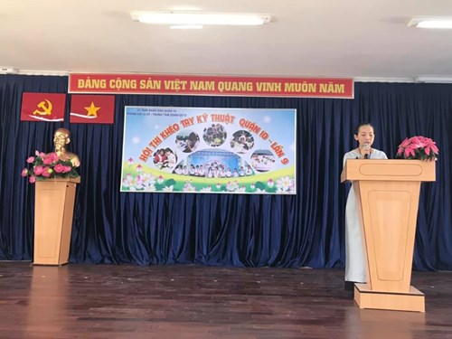 Hội thi  Khéo tay kỹ thuật Quận 10  Lần thứ 9 - Năm học 2018 - 2019